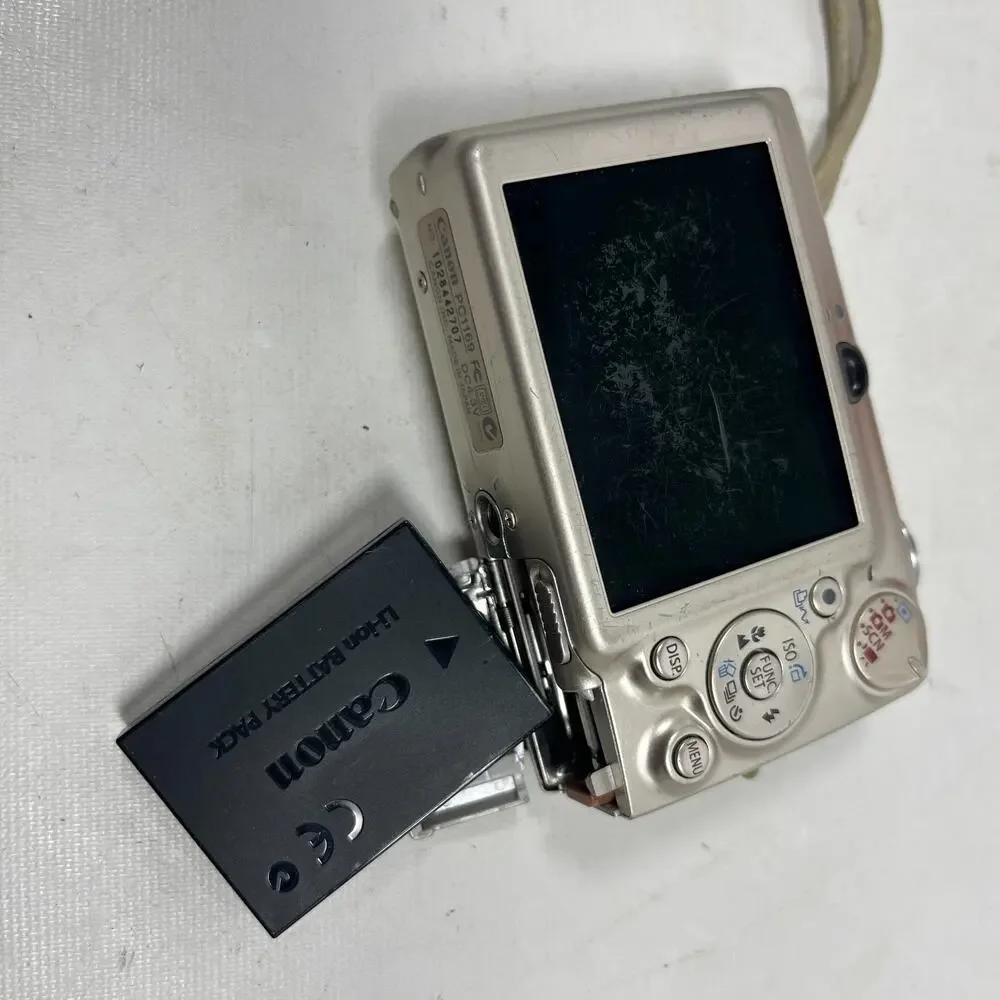CANON PowerShot SD550 Digital ELPH Camera 7.1MP with Battery Gold Tested